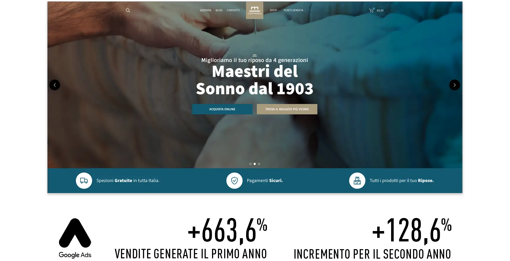 CORTASSA _ presentazione del sito web